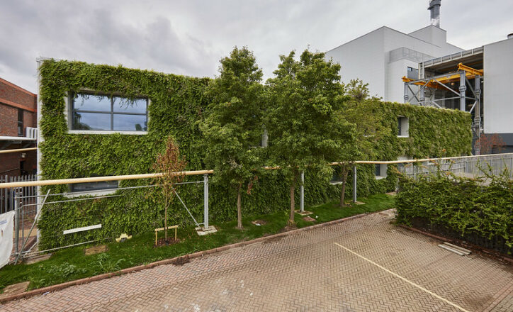 Outside Green Building of Hitachi Zosen Inova | Sustainable Infrastructure | Premier Modular