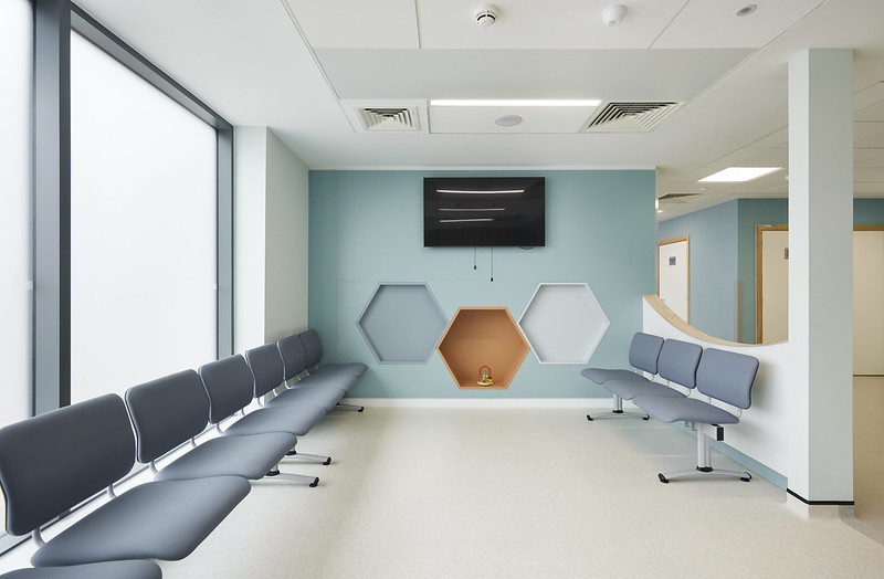 Waiting Room at James Cook University Hospital UTC | Healthcare | Premier Modular