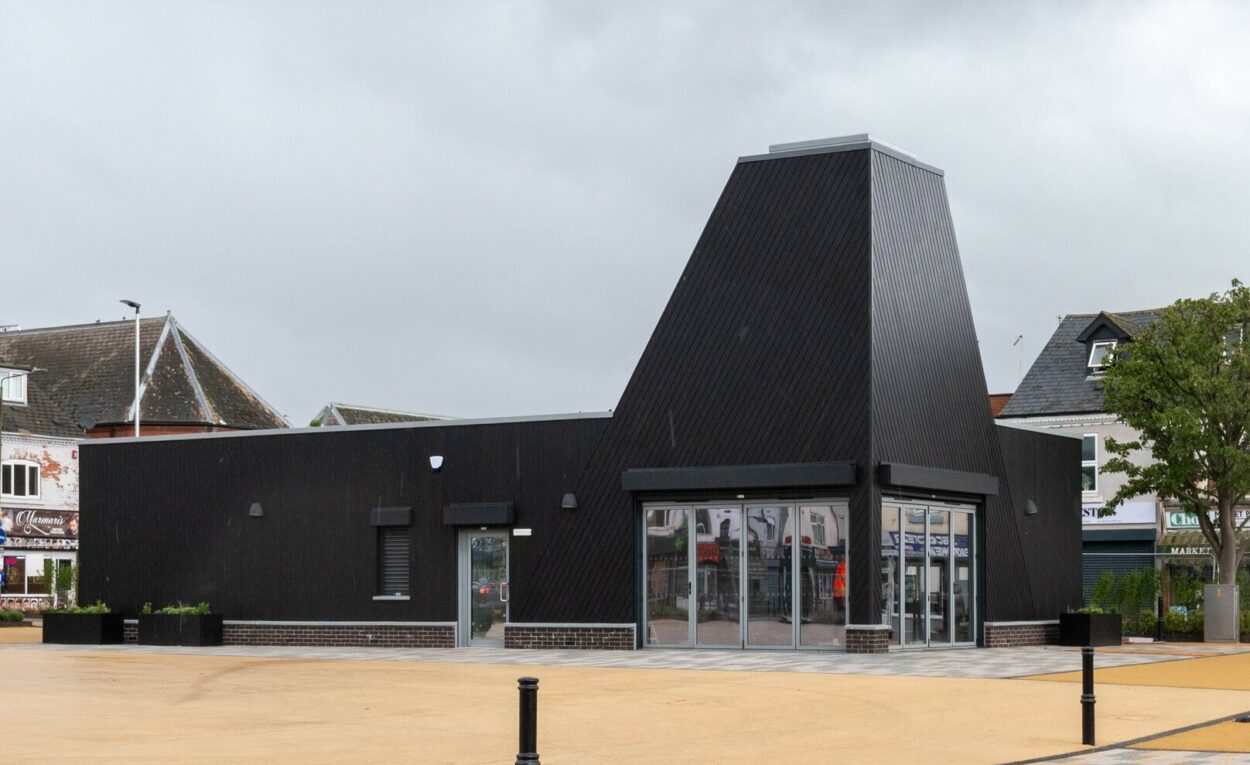 Een nieuw paviljoen voor het centrum van Shirebrook